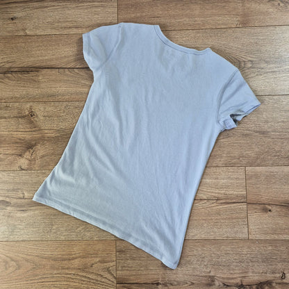 Abercrombie & Fitch világoskék női póló - XS