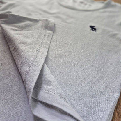 Abercrombie & Fitch világoskék női póló - XS