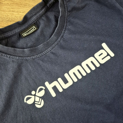 Hummel sötétkék női póló - S