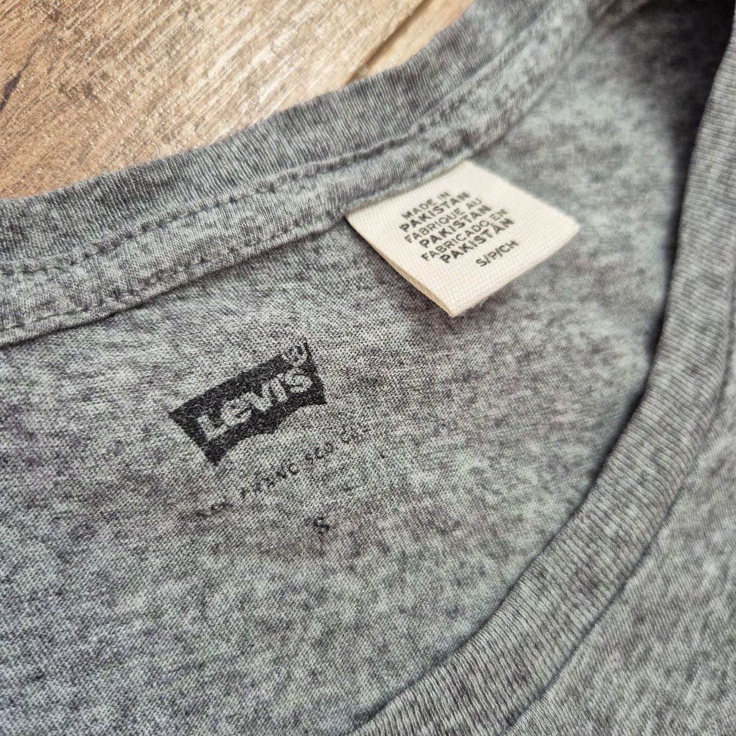 Levi's szürke női logós póló - S