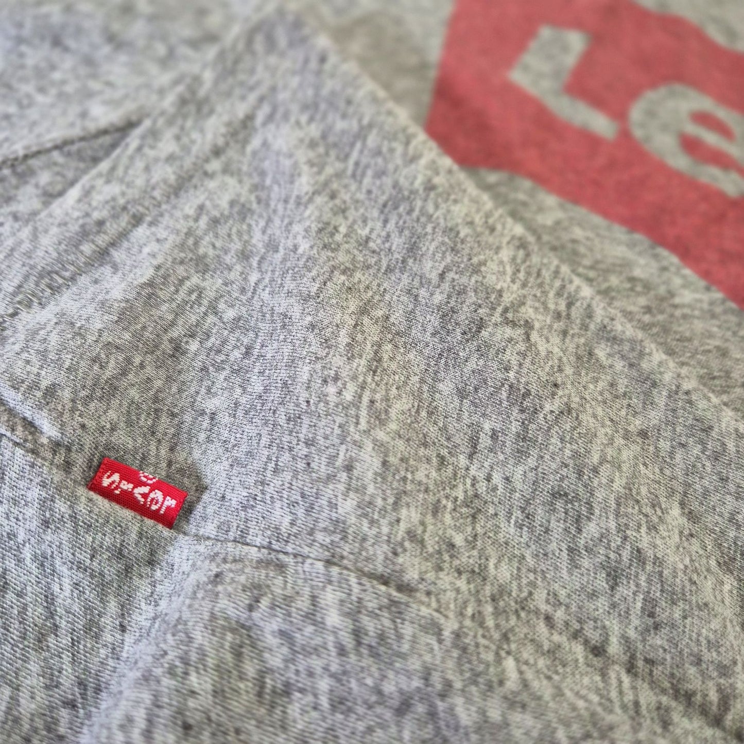 Levi's szürke női logós póló - S