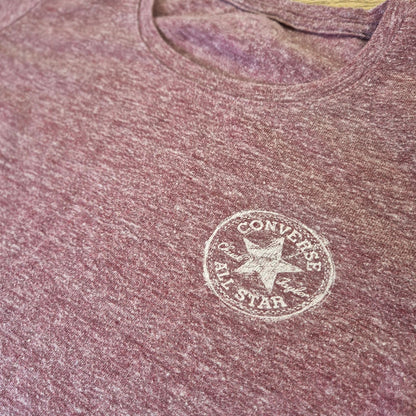 Converse bordó női póló - S