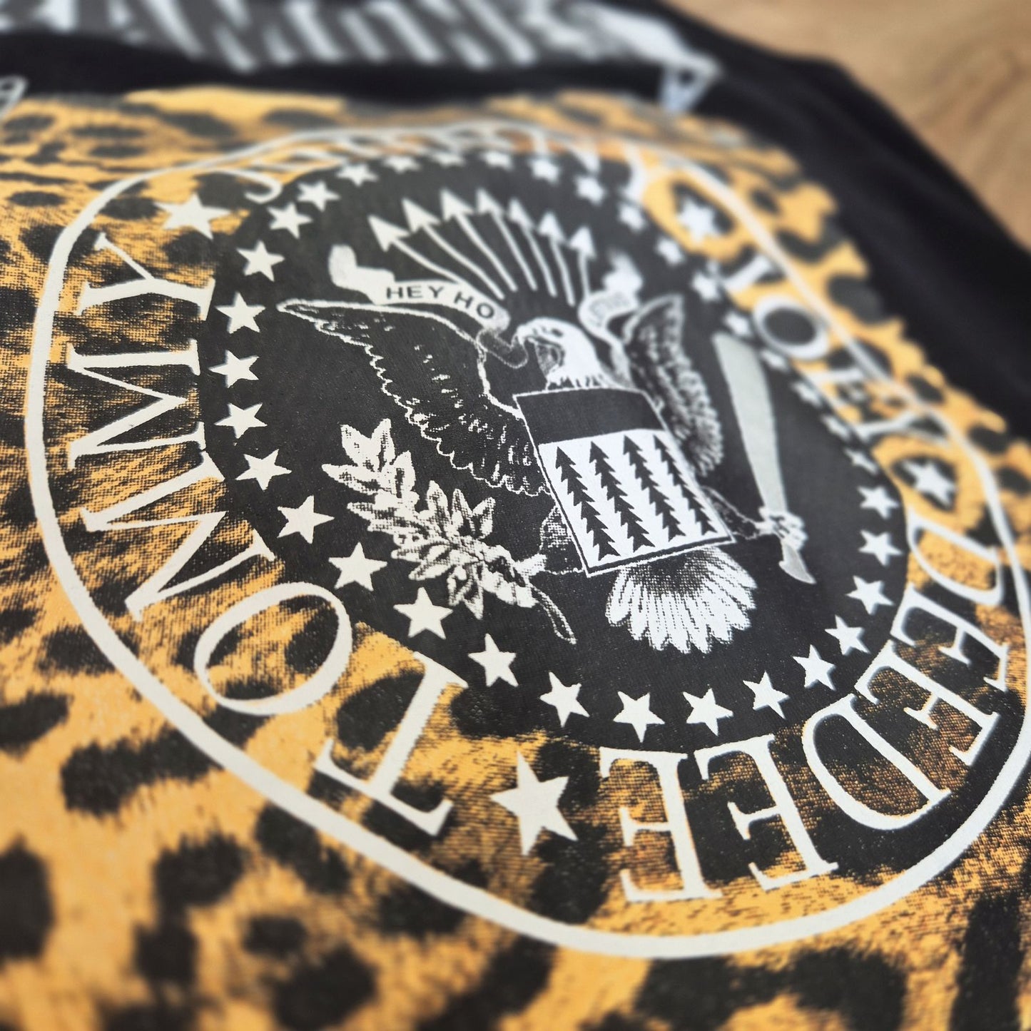 Ramones fekete női ujjatlan felső - XS