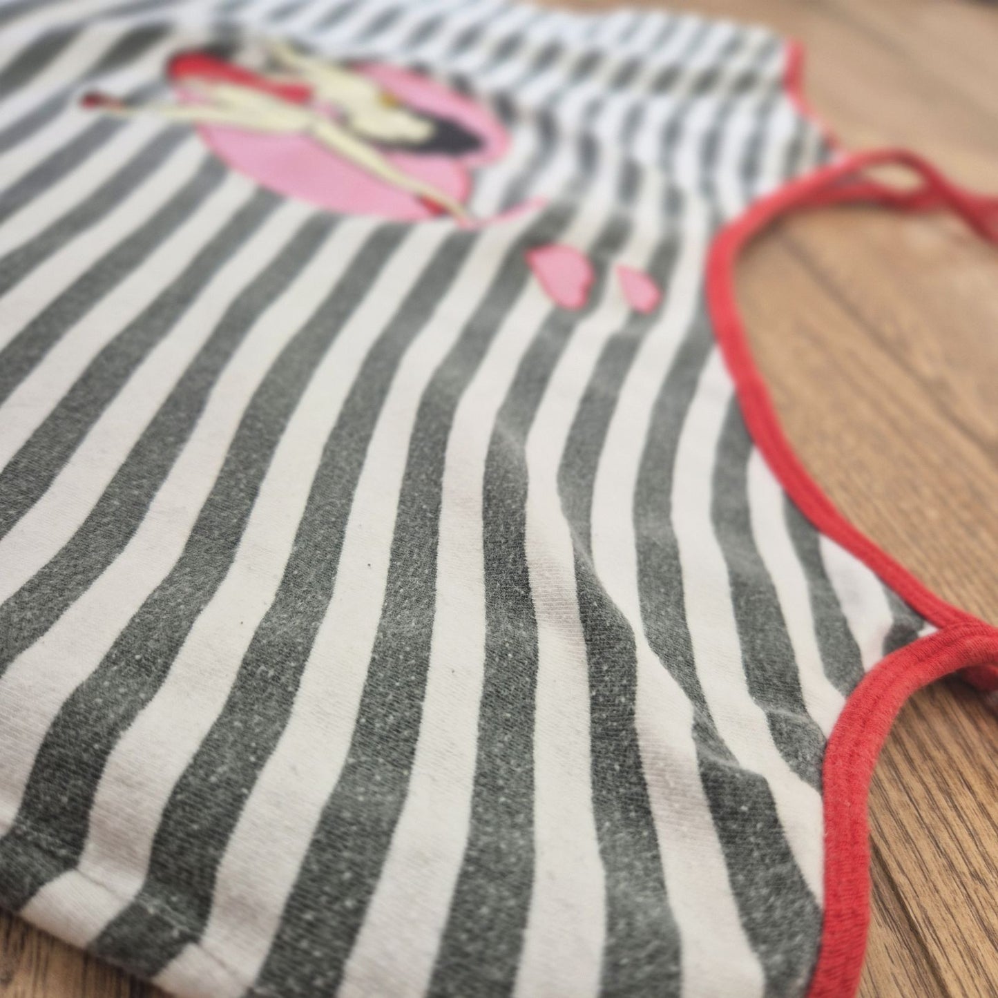 Vintage Betty Boop csíkos top - L