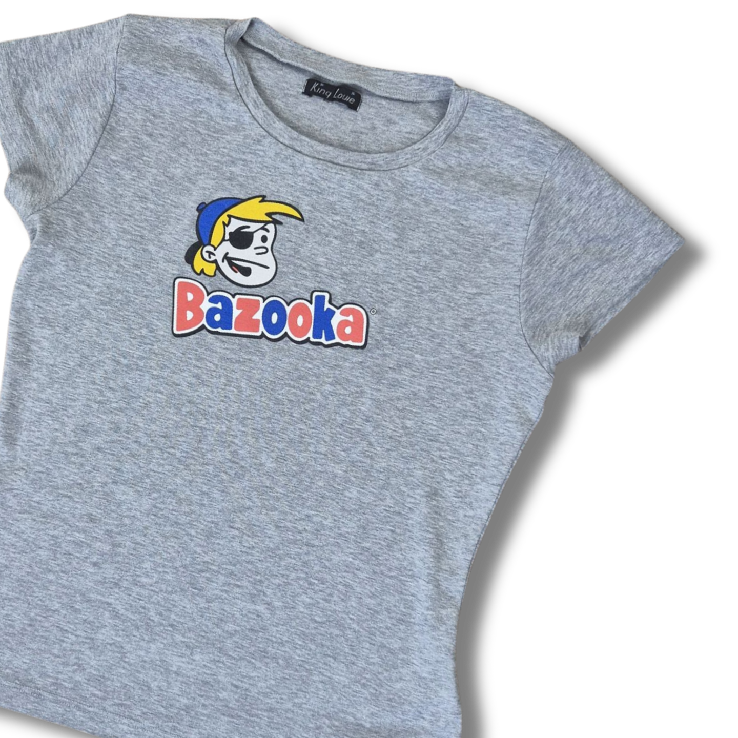 King Louie Bazooka női szürke póló - S
