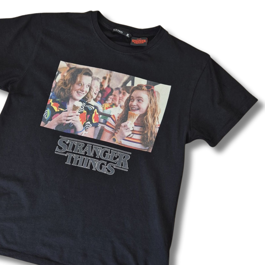 Tiffosi fekete női Stranger Things póló - M