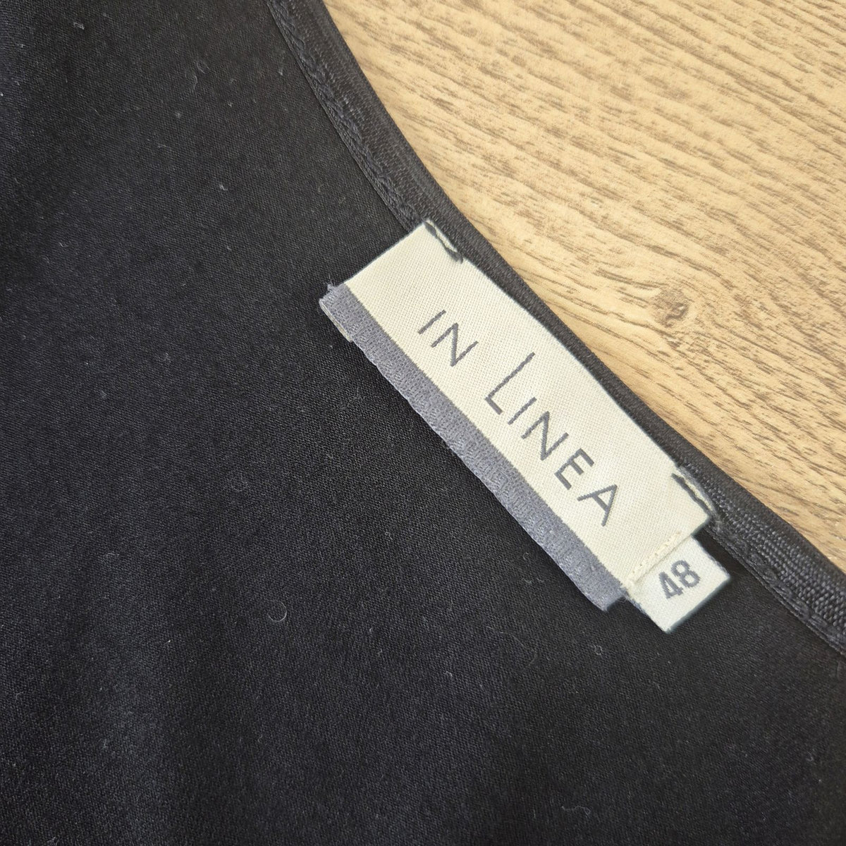 In Linea fekete női alap póló - 48 / 2XL