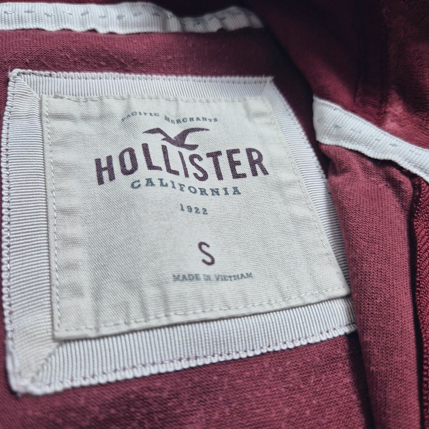 Hollister velúr cipzáras felső - S