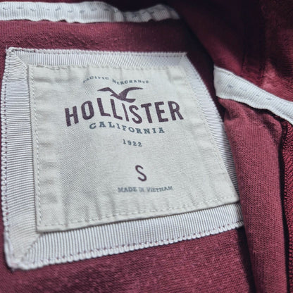 Hollister velúr cipzáras felső - S