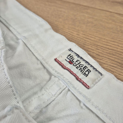 Tommy Hilfiger fehér női farmer nadrág - L