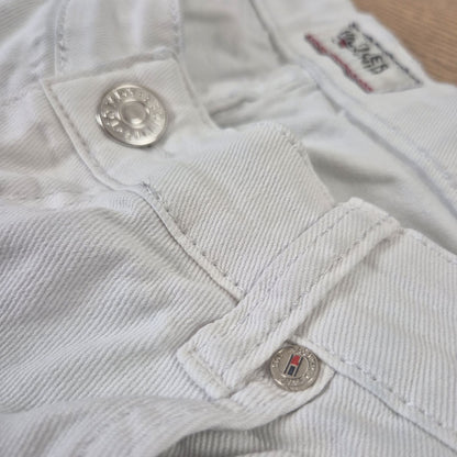 Tommy Hilfiger fehér női farmer nadrág - L