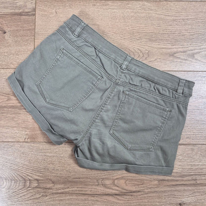 H&M Olajzöld farmer rövidnadrág - 34 (S)