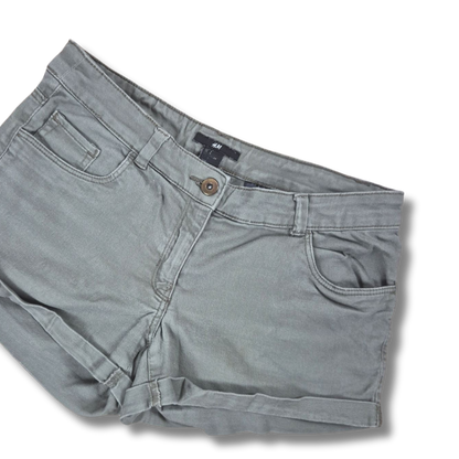 H&M Olajzöld farmer rövidnadrág - 34 (S)
