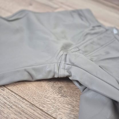 H&M bézs női műbőr nadrág - XS