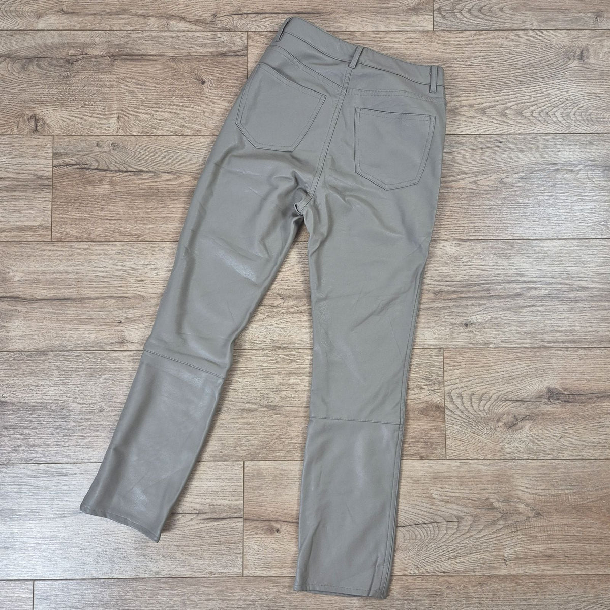H&M bézs női műbőr nadrág - XS