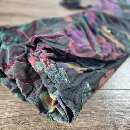 Desigual mintás női ruha strasszokkal - S