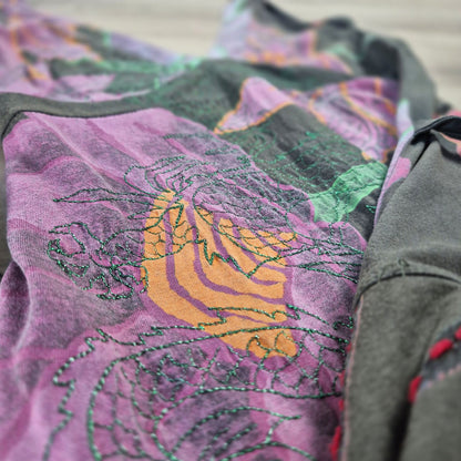 Desigual mintás női ruha strasszokkal - S