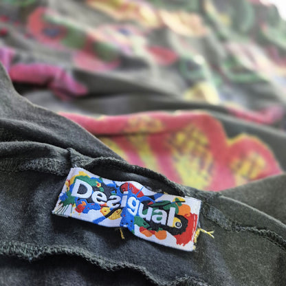 Desigual mintás női ruha strasszokkal - S