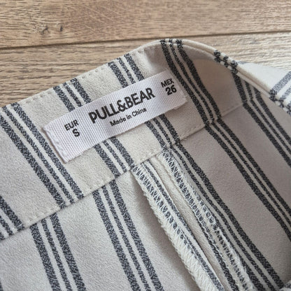 Pull&Bear csíkos női miniszoknya - S