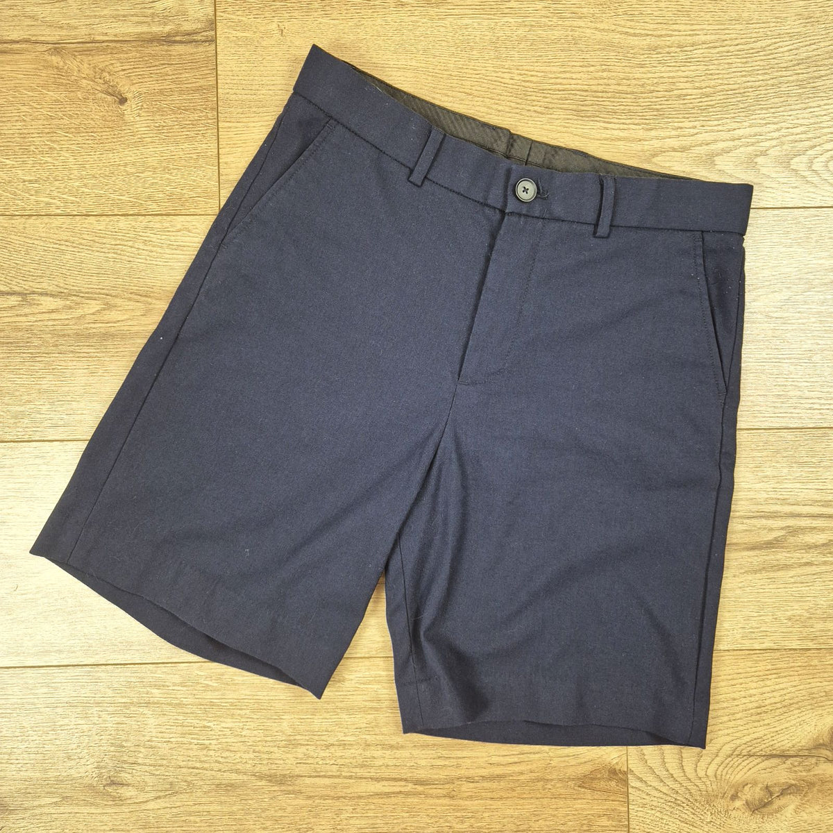 Selected Homme sötétkék elegáns férfi rövidnadrág / bermuda - 46 (S/M)