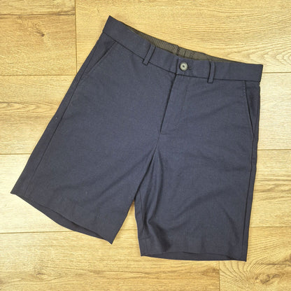 Selected Homme sötétkék elegáns férfi rövidnadrág / bermuda - 46 (S/M)