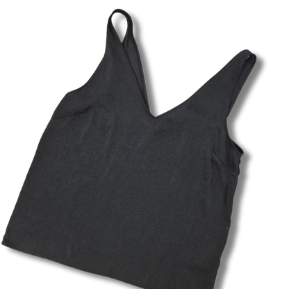 H&M fekete női top - S