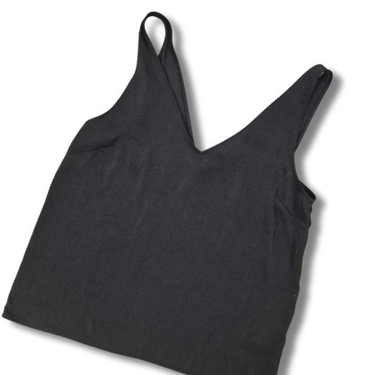 H&M fekete női top - S