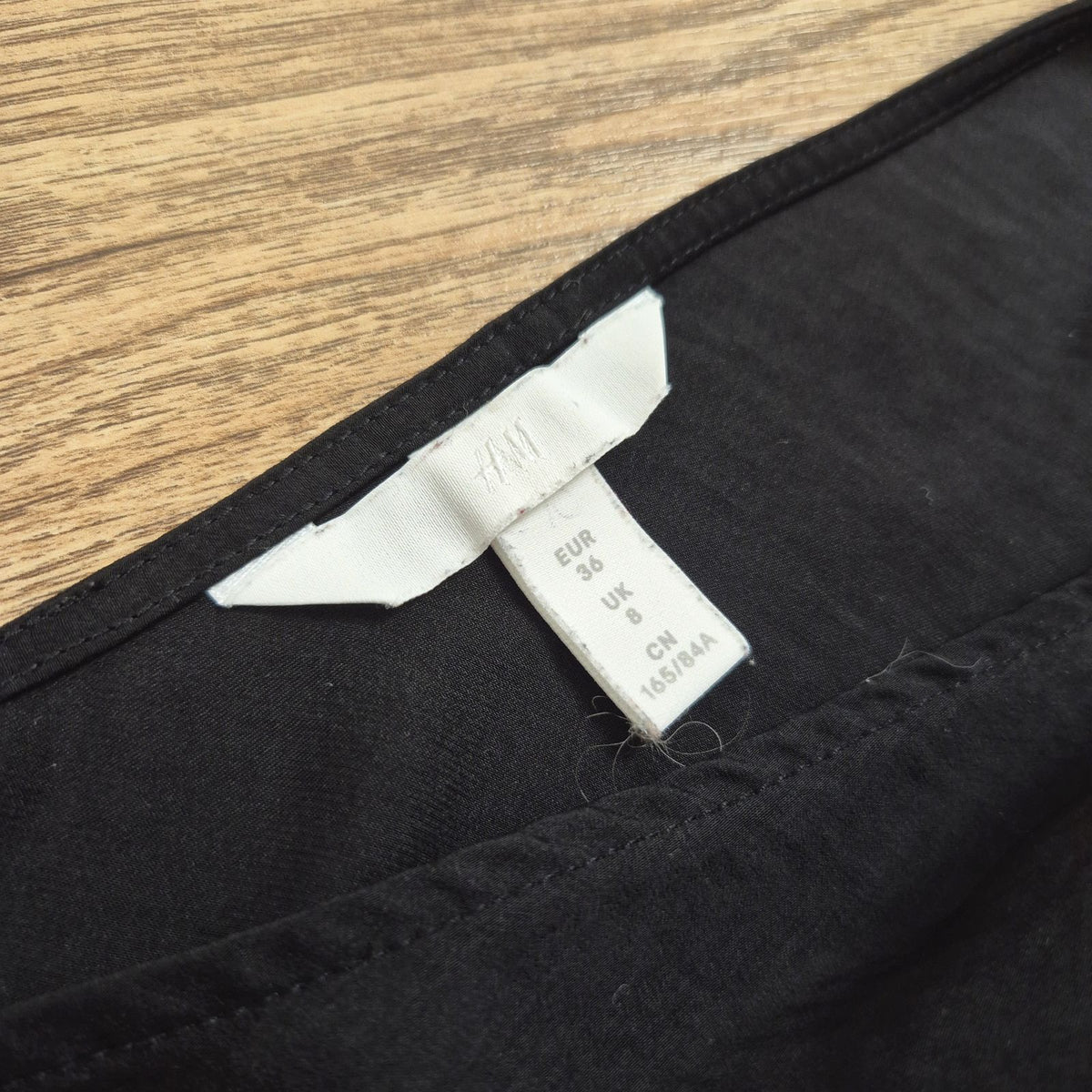 H&M fekete női top - S