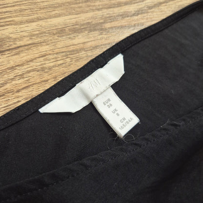 H&M fekete női top - S
