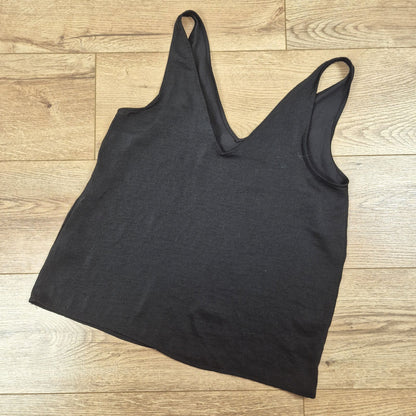 H&M fekete női top - S