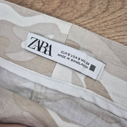ZARA terepmintás átlapolós szoknya - S
