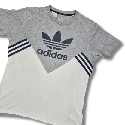 Adidas Originals szürke-fehér mintás férfi póló - M