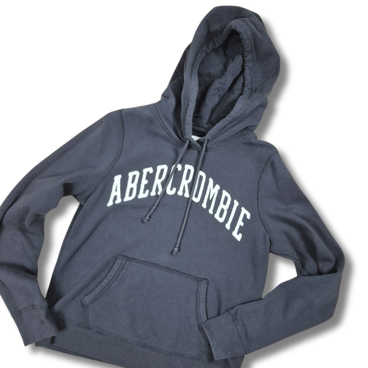 Abercrombie & Fitch fekete női kapucnis pulóver - S