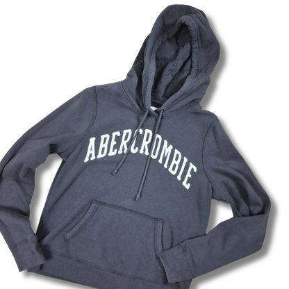 Abercrombie & Fitch fekete női kapucnis pulóver - S