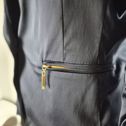 Made in Italy sötétkék női blézer - L
