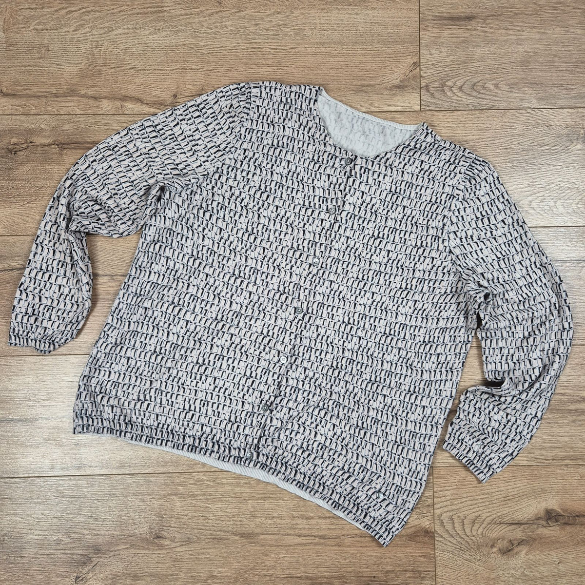 Brax mintás női kardigán - XL