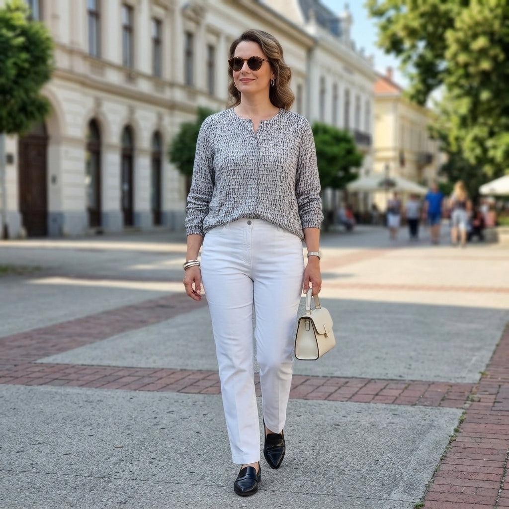 Brax mintás női kardigán - XL