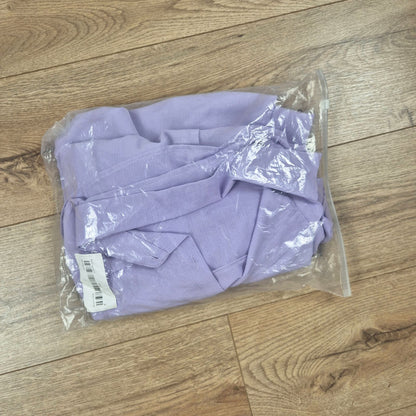 Shein lila hosszú női pizsama szett - M