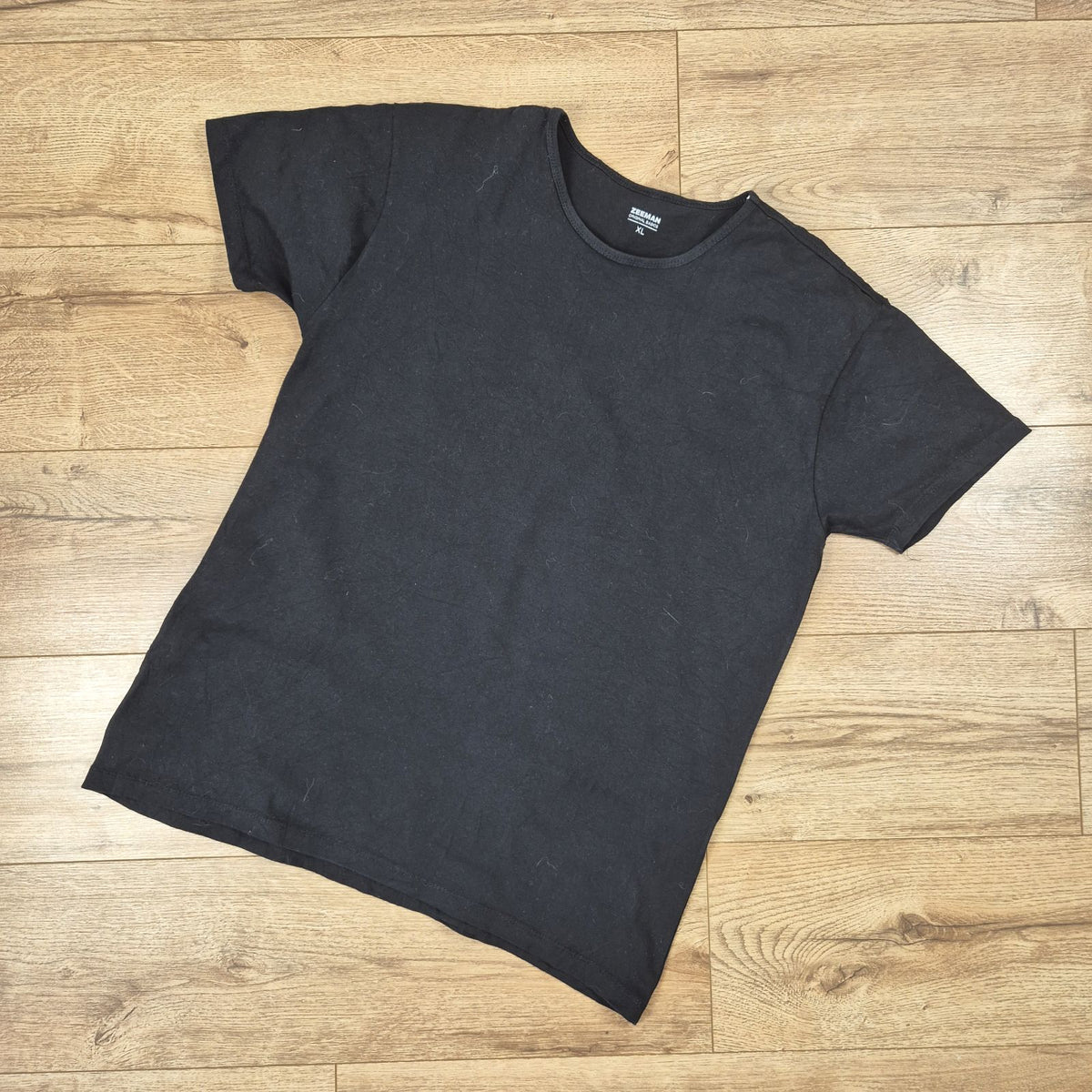 Zeeman fekete férfi póló - XL
