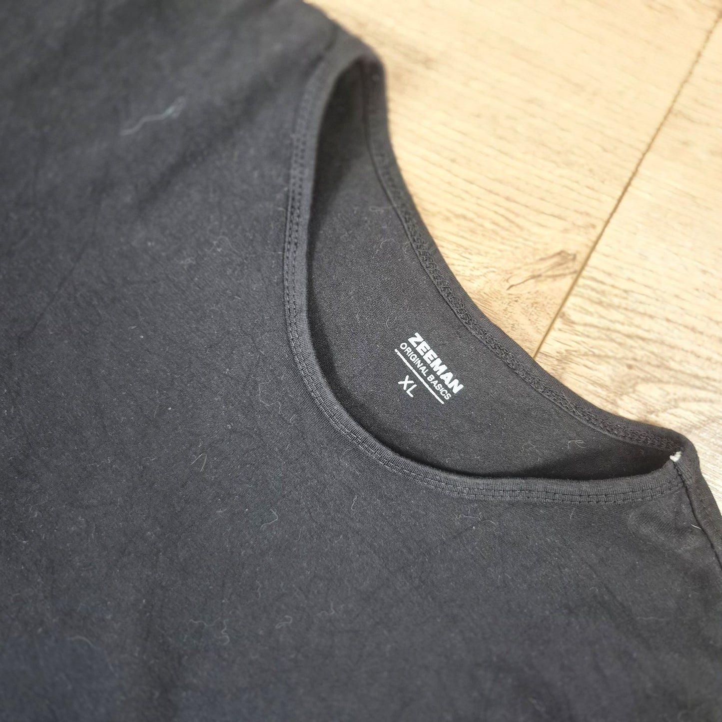 Zeeman fekete férfi póló - XL