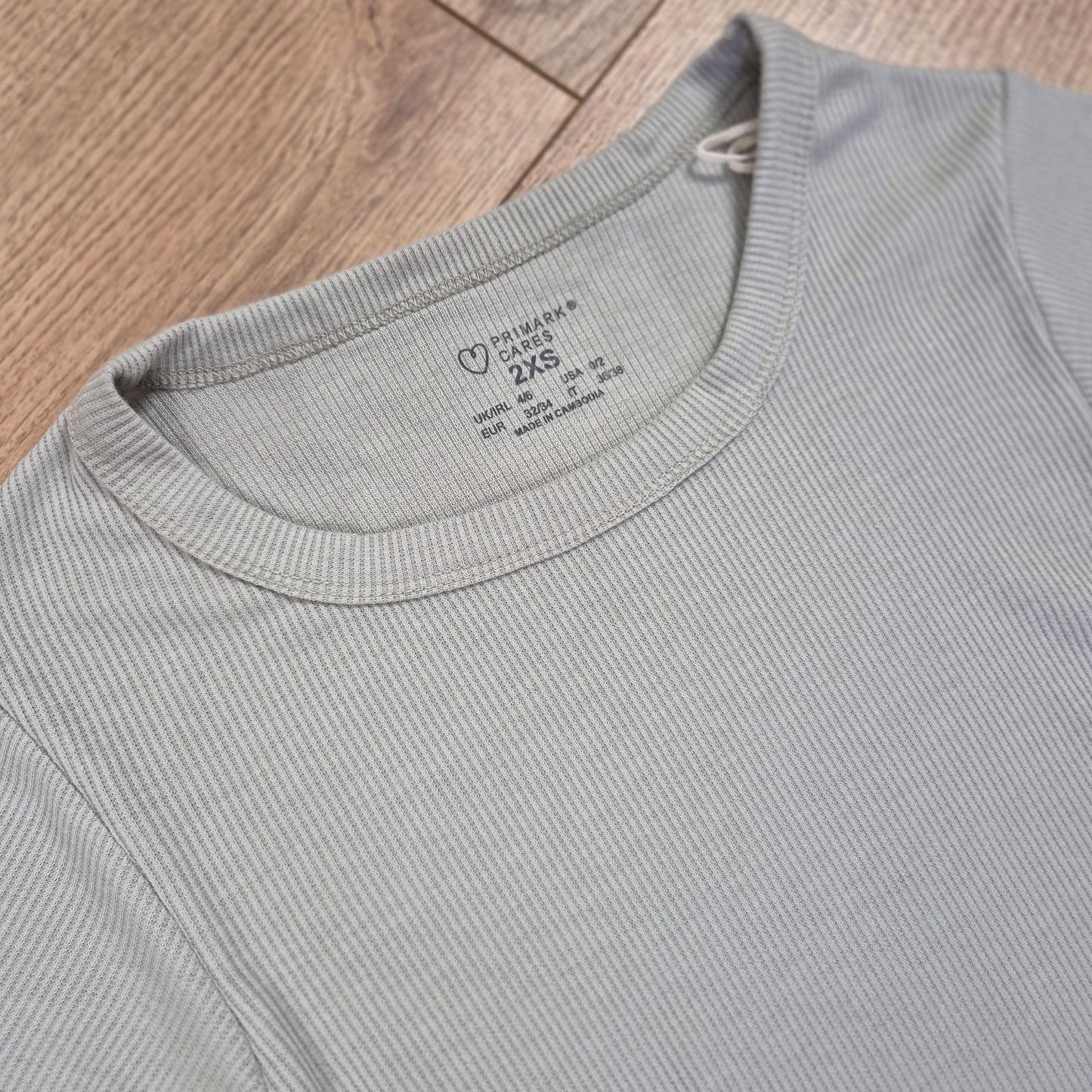 Primark zsályazöld női póló - XXS