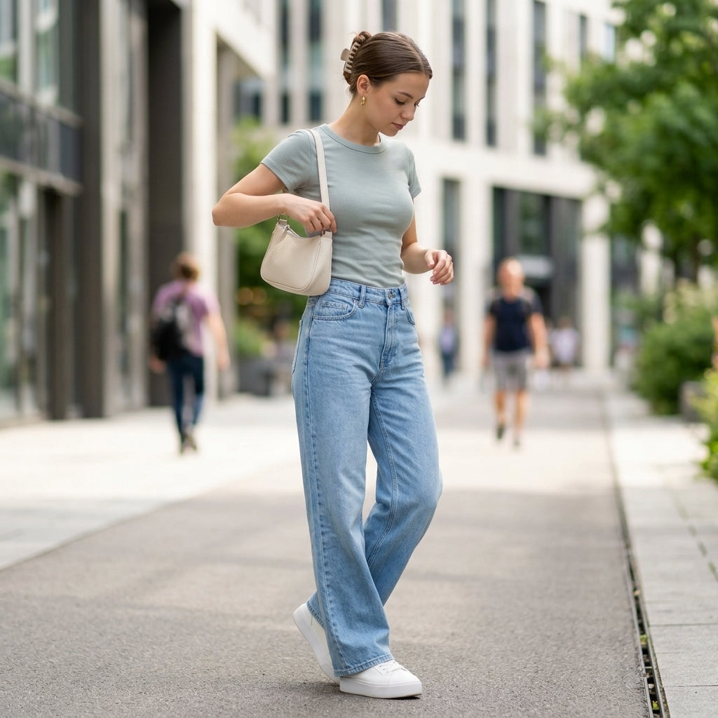 Primark zsályazöld női póló - XXS