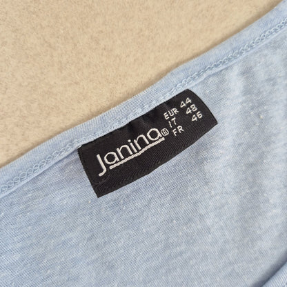 Janina világoskék női hosszú ujjú felső - XL