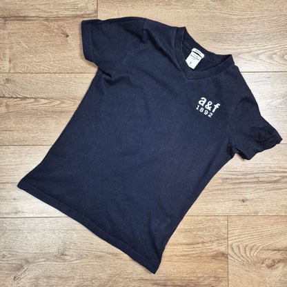 Abercrombie Kids fekete póló - 152