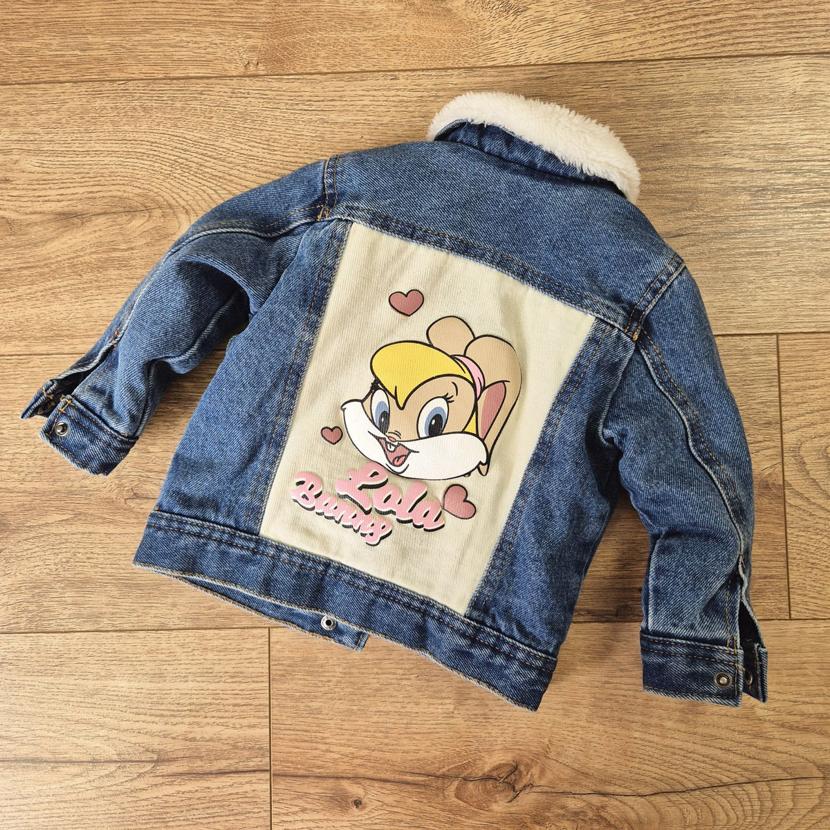 Looney Tunes kék gyerek farmerdzseki - 80